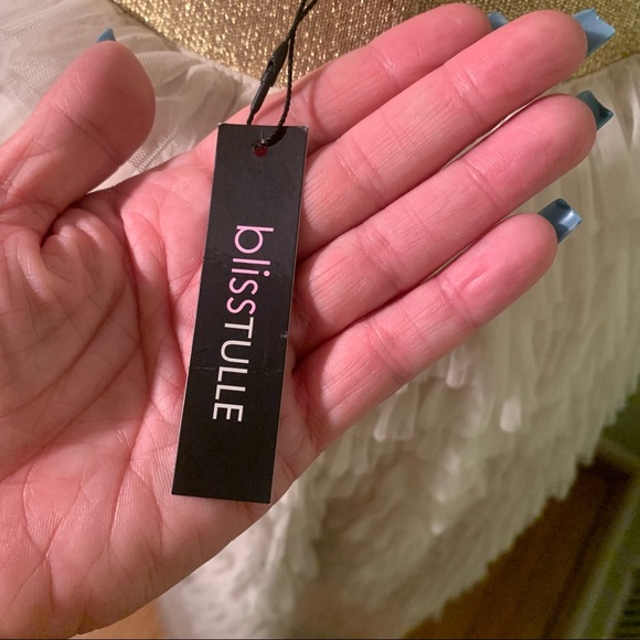 Bliss Tulle maxi multi tiered formal tulle skirt - Picture 5 of 8